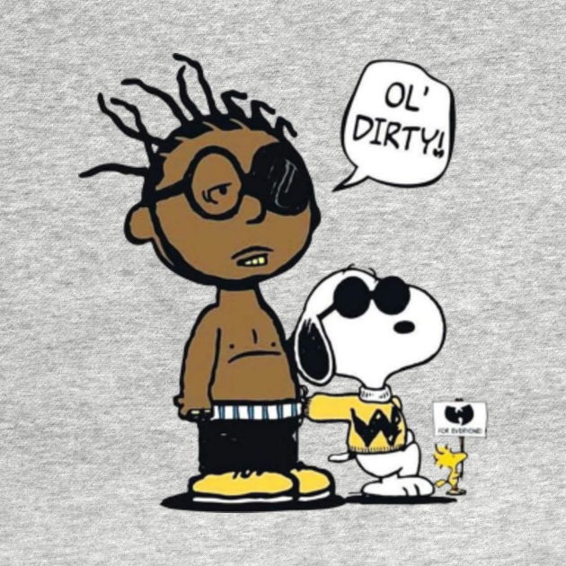 PEANUTS OL DIRTY BASTARD WUTANG WUTANGCLAN CARTOON Wutangclan